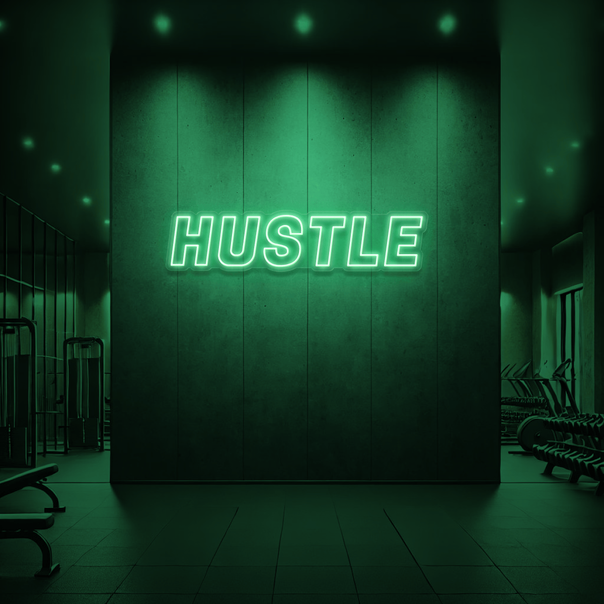 The Neon Lab HUSTLE Neon