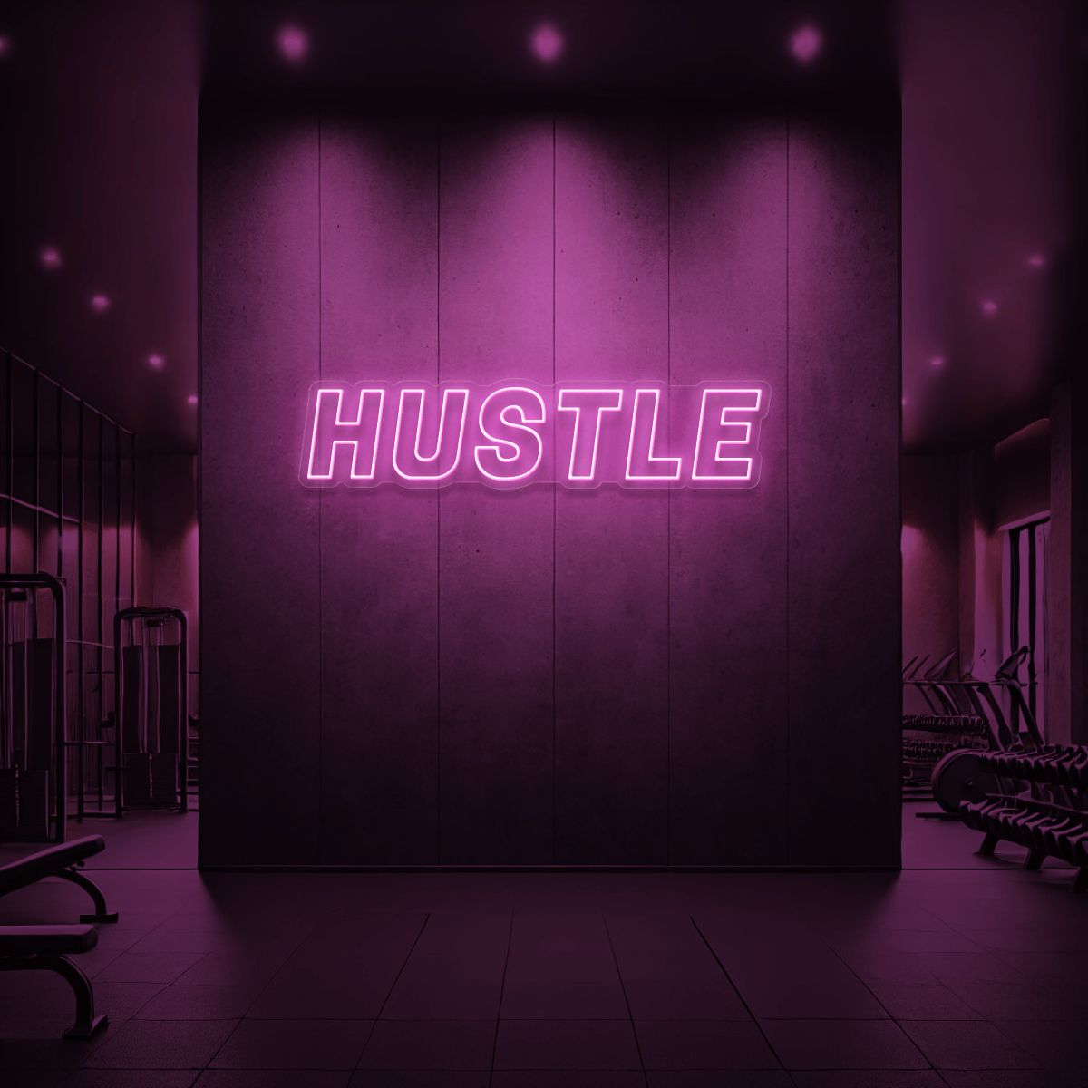 The Neon Lab HUSTLE Neon