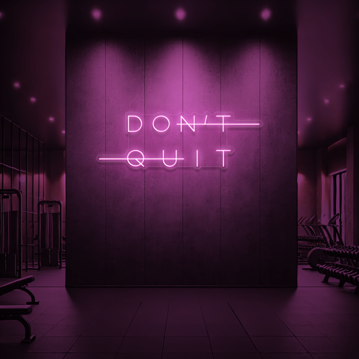 The Neon Lab DON'T QUIT | DO IT Neon Sign