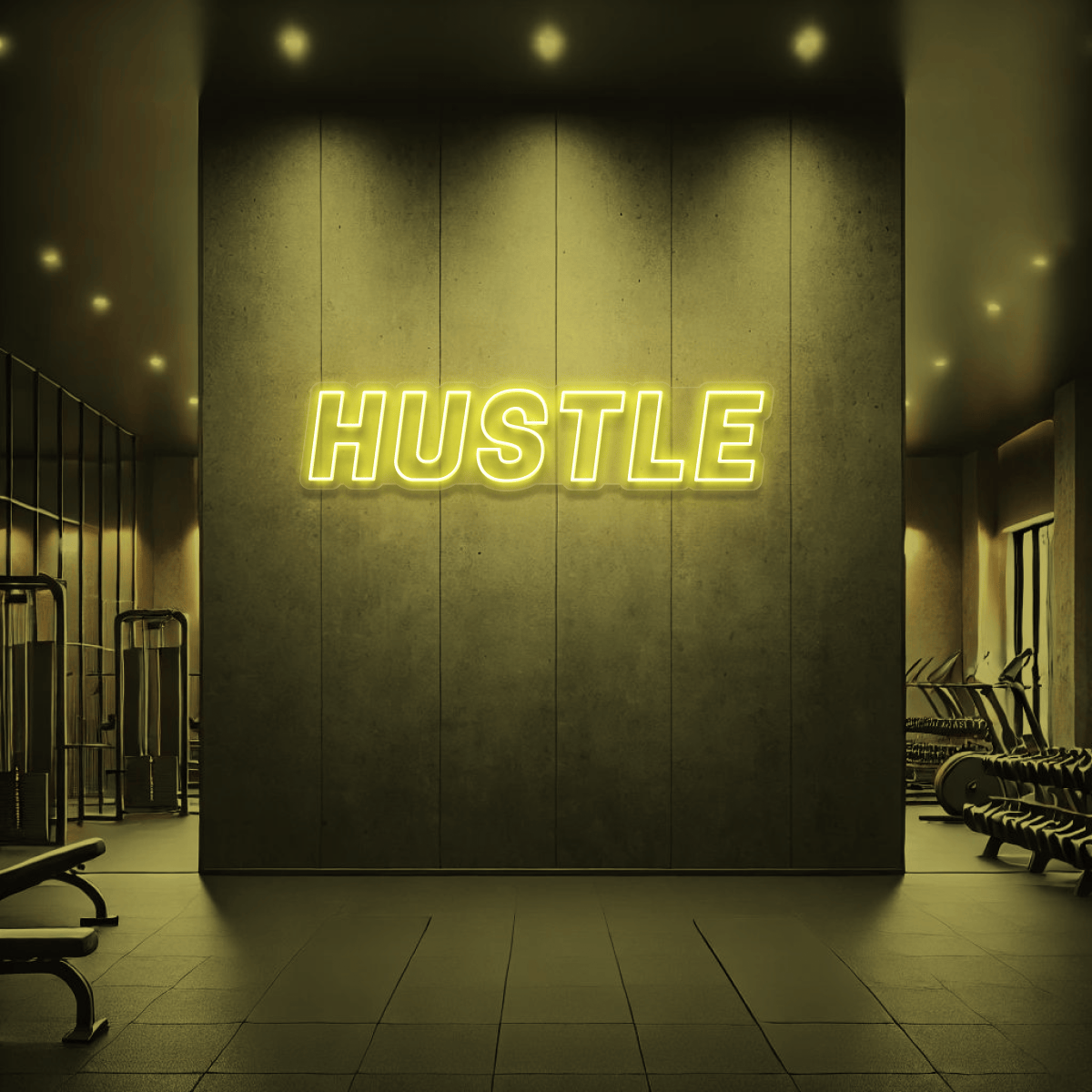 The Neon Lab HUSTLE Neon