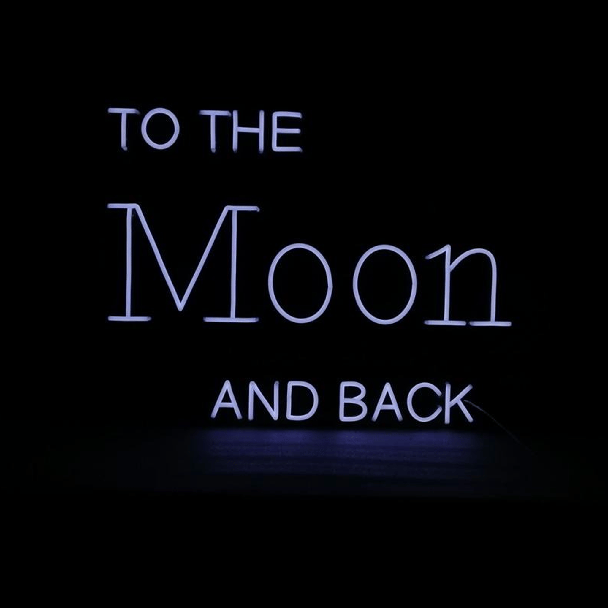 The Neon Lab Moon and back