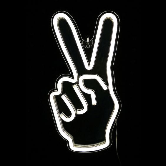 The Neon Lab Peace ✌✌✌