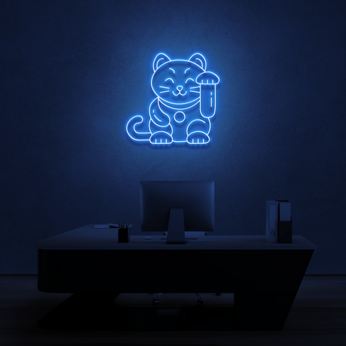 The Neon Lab Lucky cat