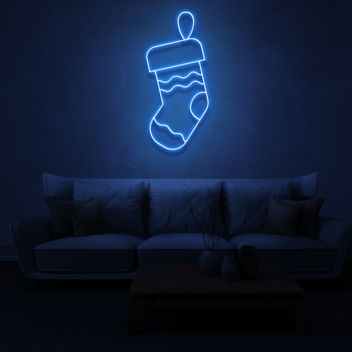The Neon Lab Customisable Christmas Stocking Neon! 🎄