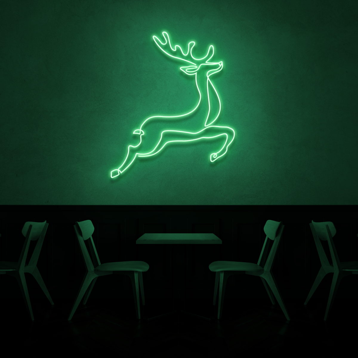 The Neon Lab Rudolph Reindeer Christmas Neon! ❄️❄️❄️