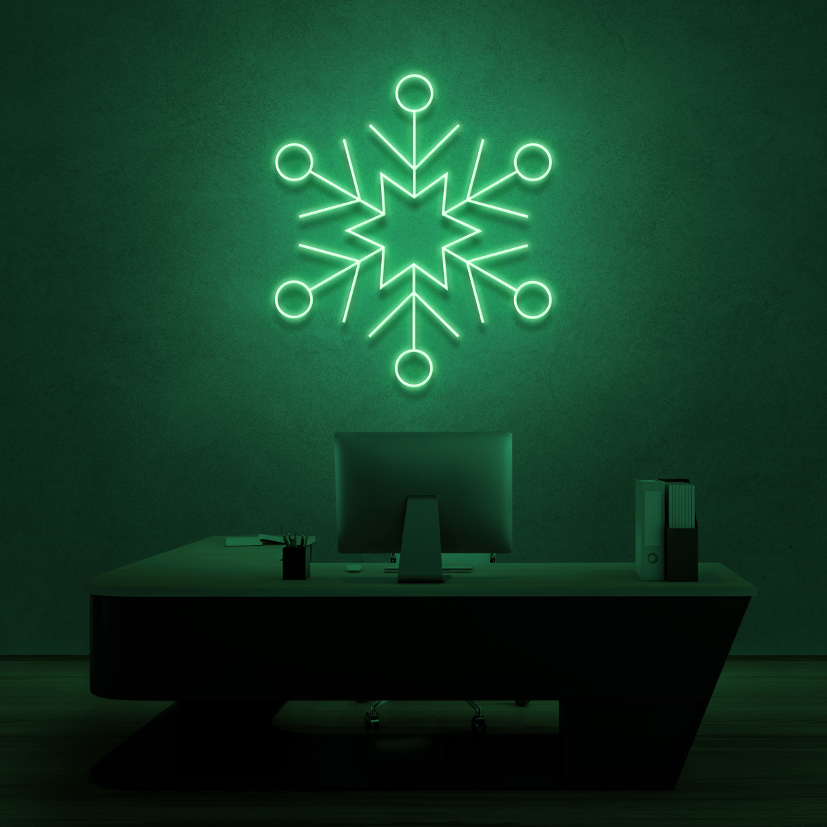 The Neon Lab Snowflake Christmas Neon! ❄️❄️❄️