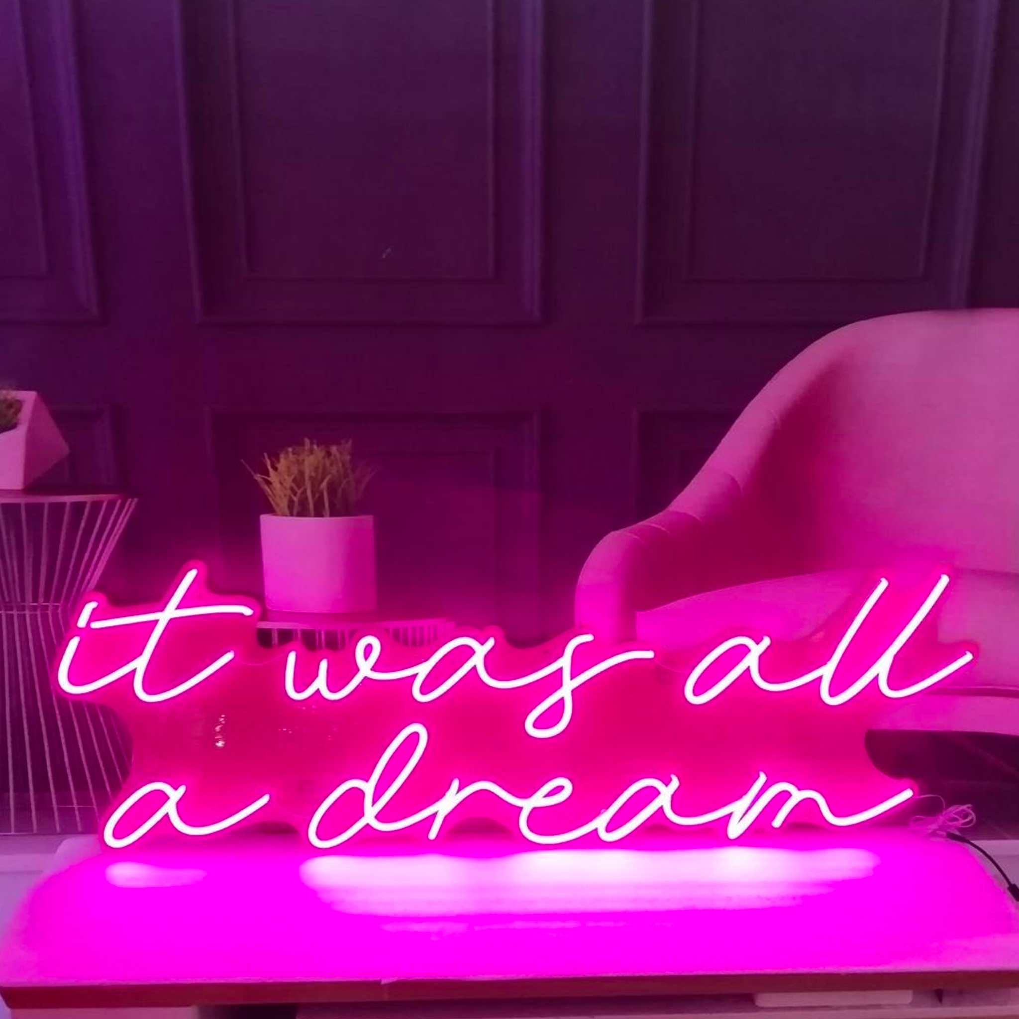 It was all a dream...