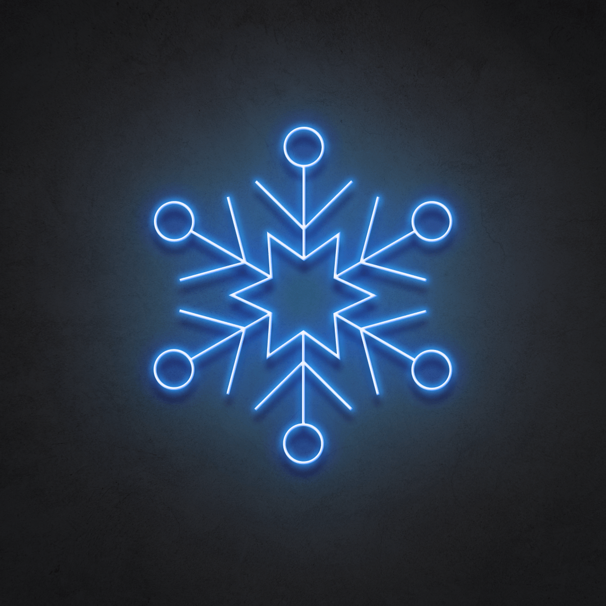 The Neon Lab Snowflake Christmas Neon! ❄️❄️❄️