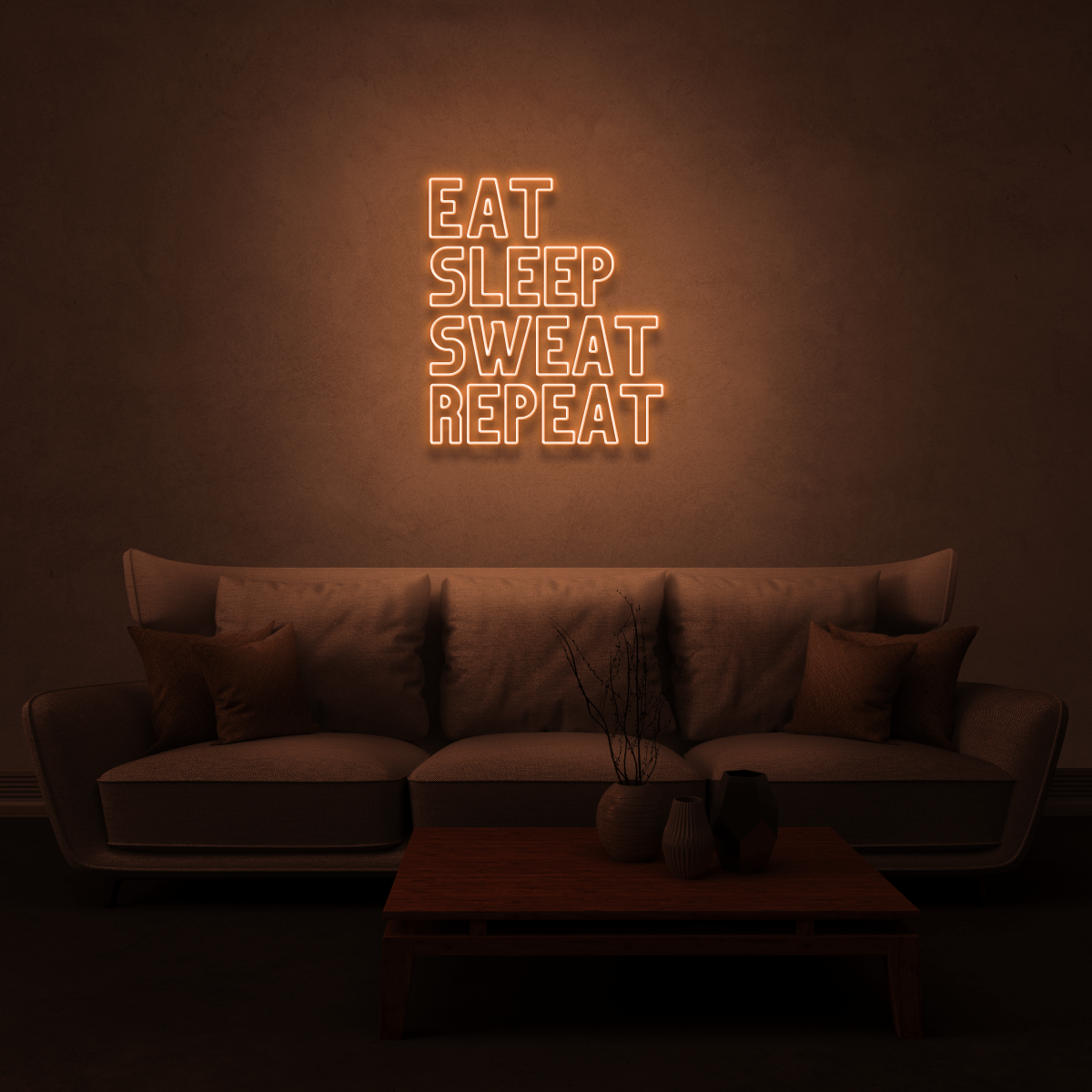 The Neon Lab Eat, Sleep, Sweat, Repeat!