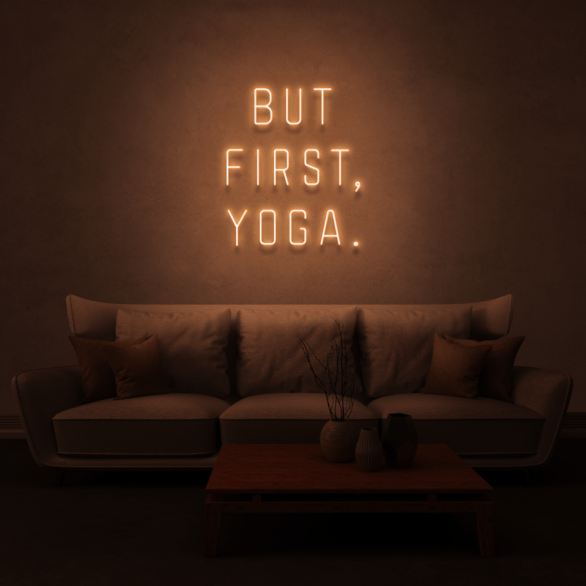 The Neon Lab But first Yoga!