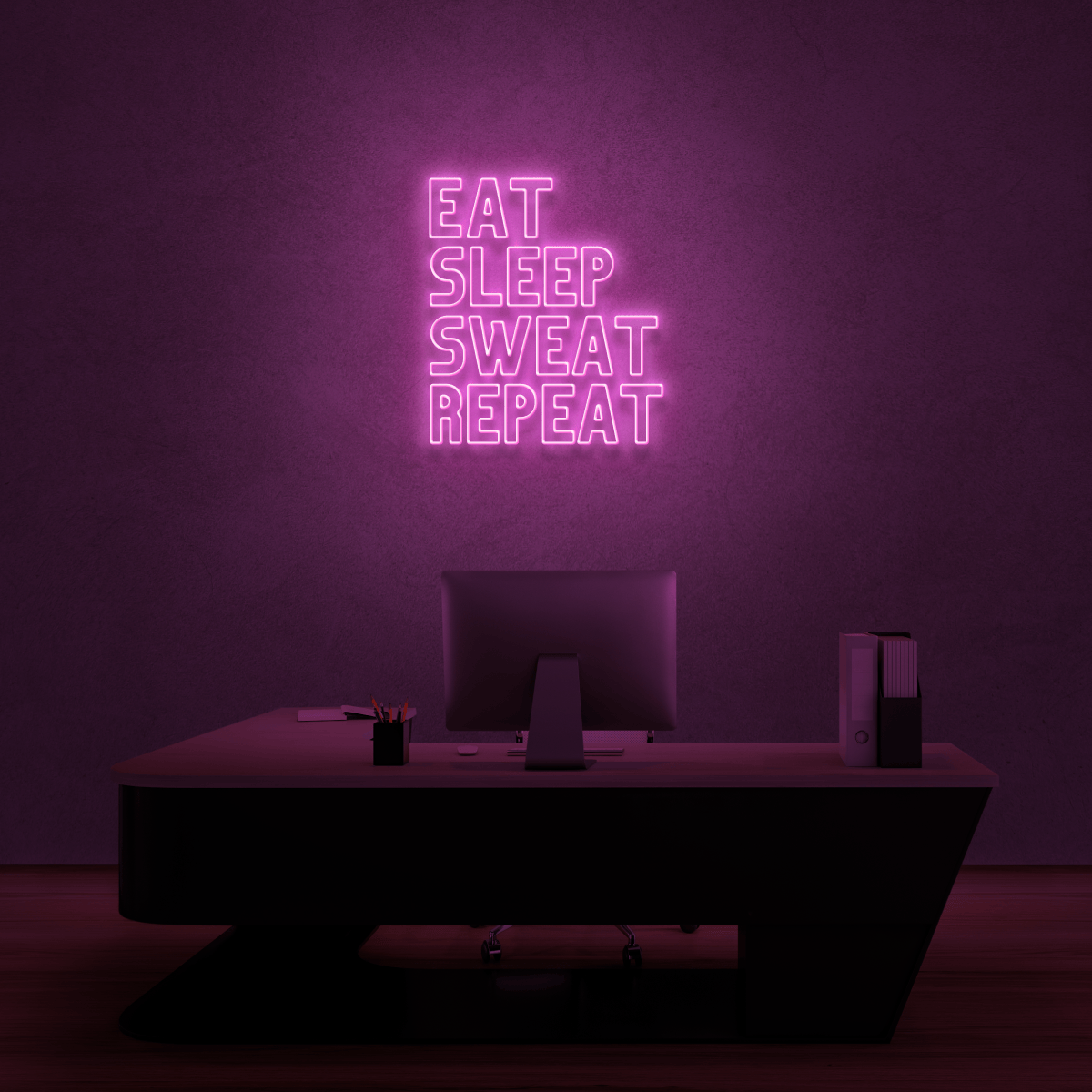 The Neon Lab Eat, Sleep, Sweat, Repeat!