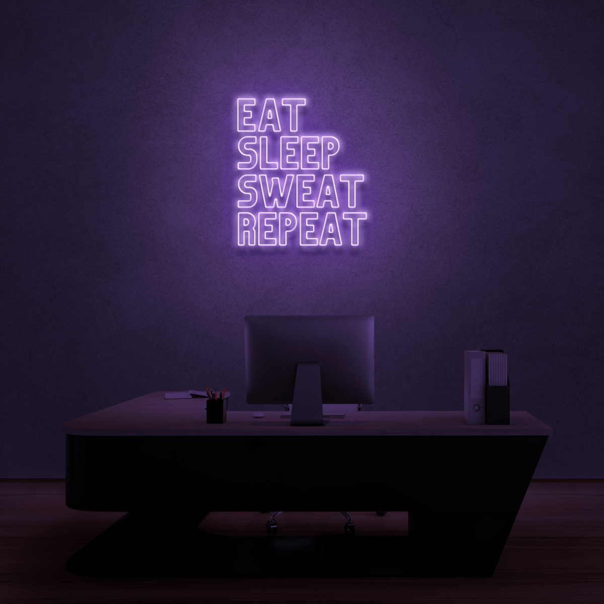 The Neon Lab Eat, Sleep, Sweat, Repeat!