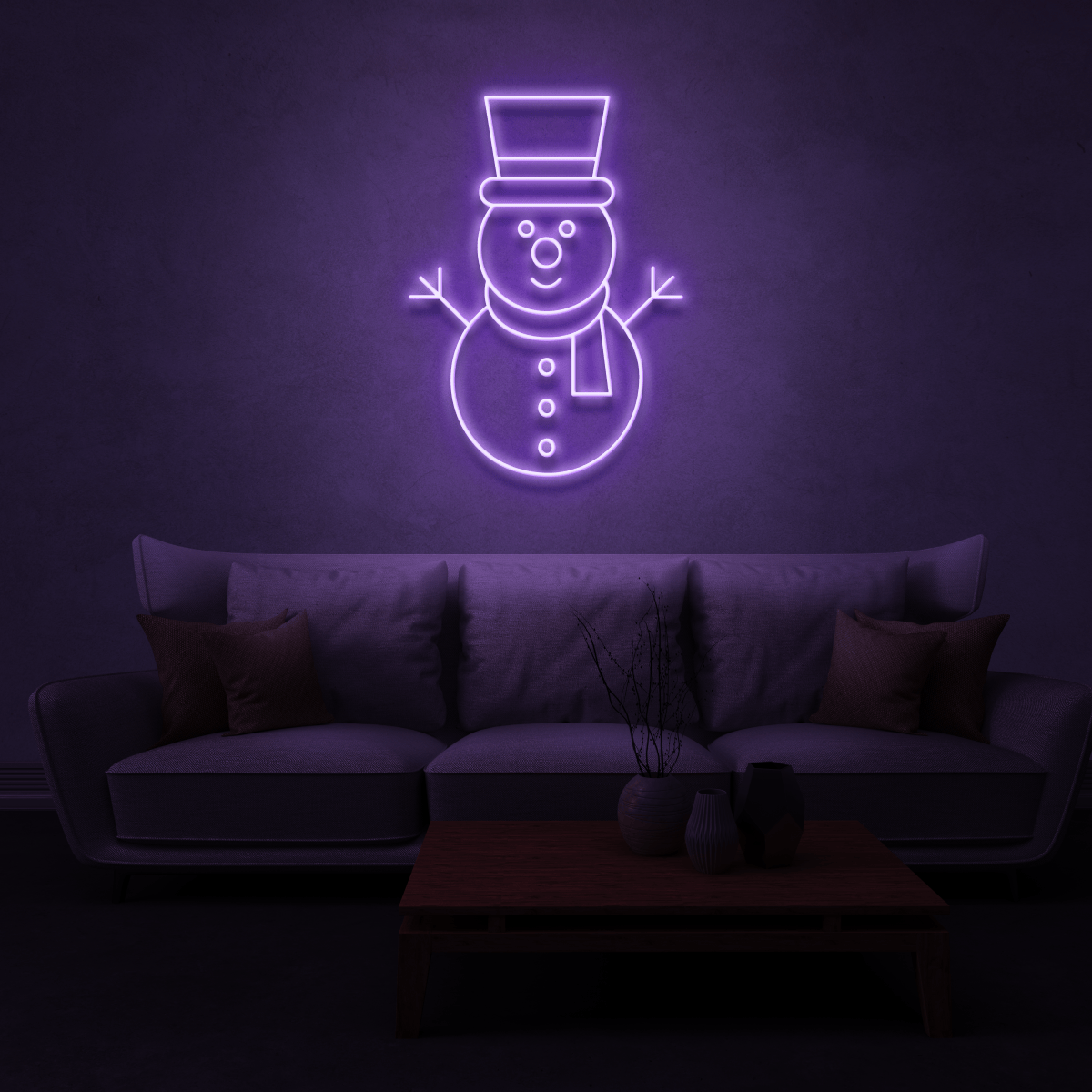 The Neon Lab Frosty the Snowman Christmas Neon! ❄️❄️❄️