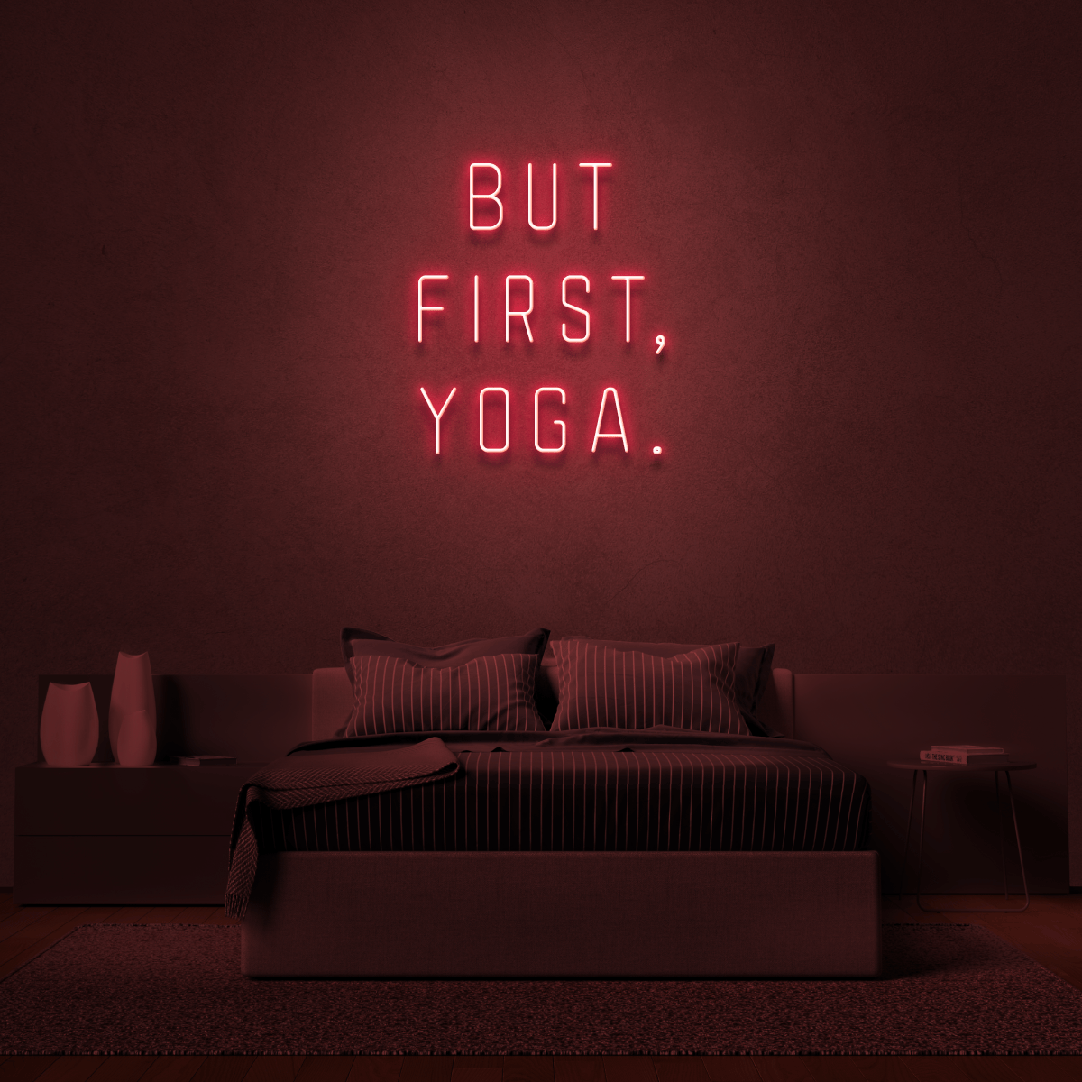 The Neon Lab But first Yoga!