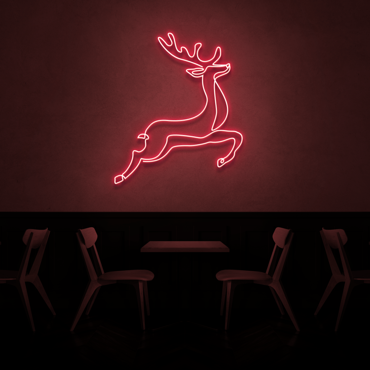 The Neon Lab Rudolph Reindeer Christmas Neon! ❄️❄️❄️