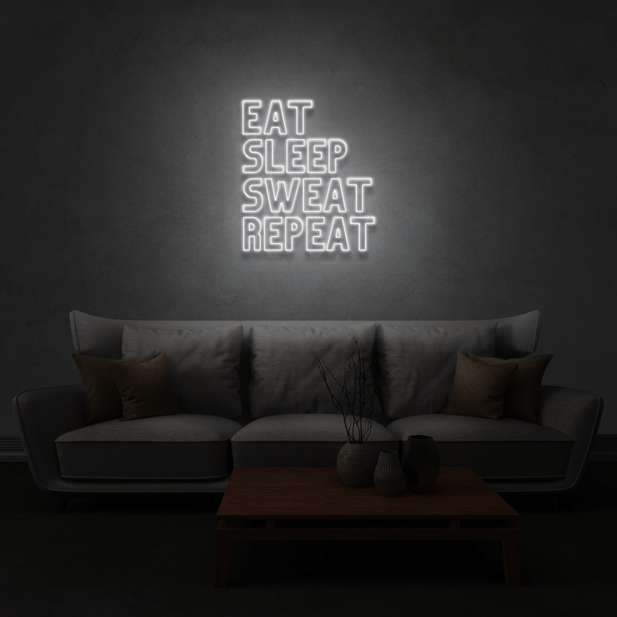 The Neon Lab Eat, Sleep, Sweat, Repeat!