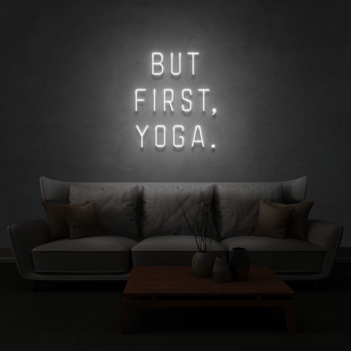 The Neon Lab But first Yoga!