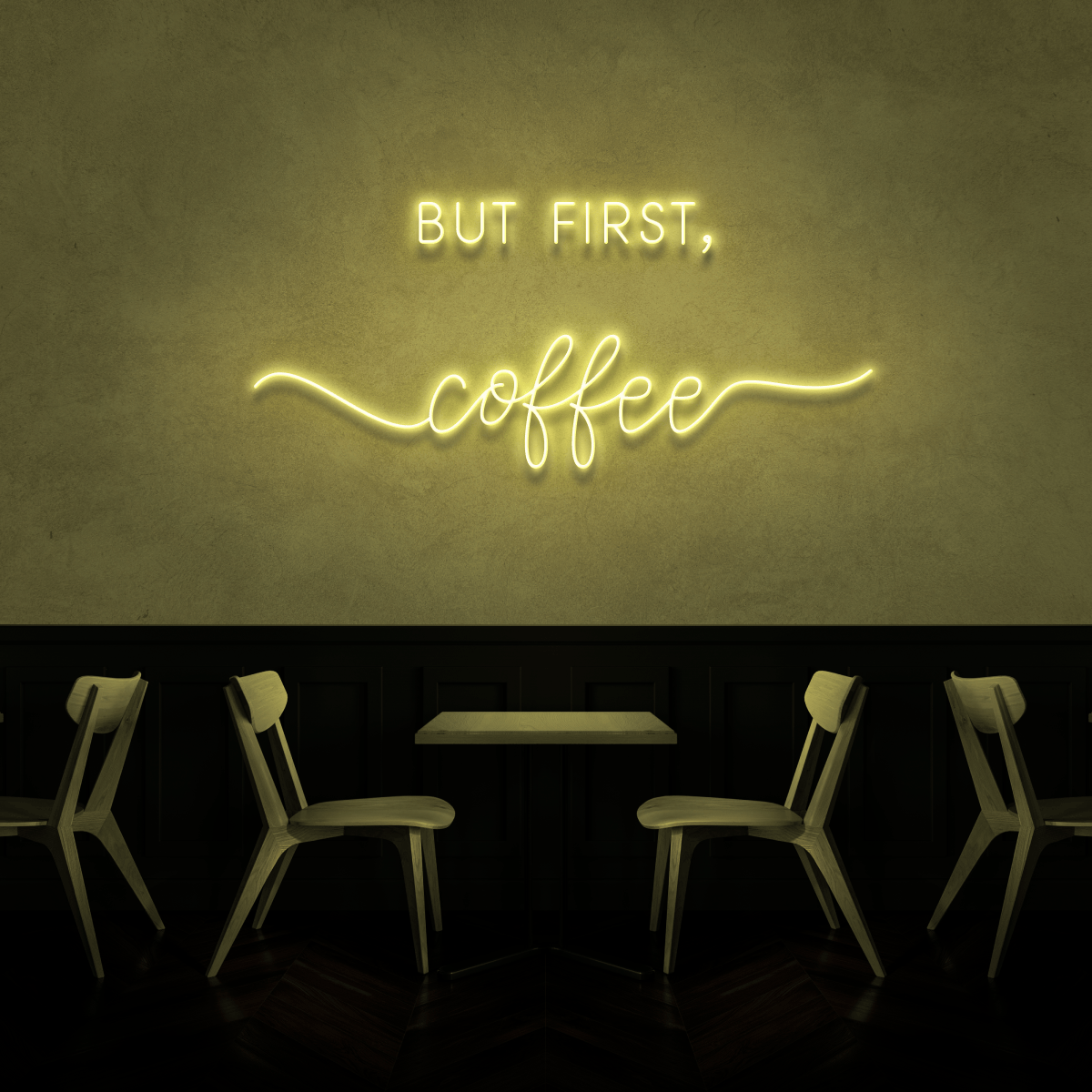 The Neon Lab But first, Coffee!