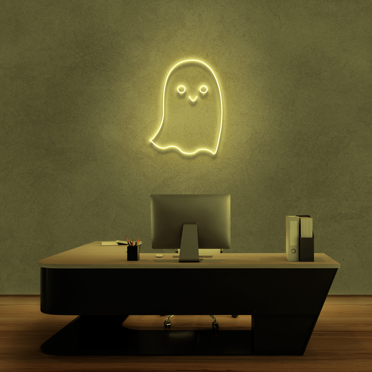 The Neon Lab Friendly Ghost
