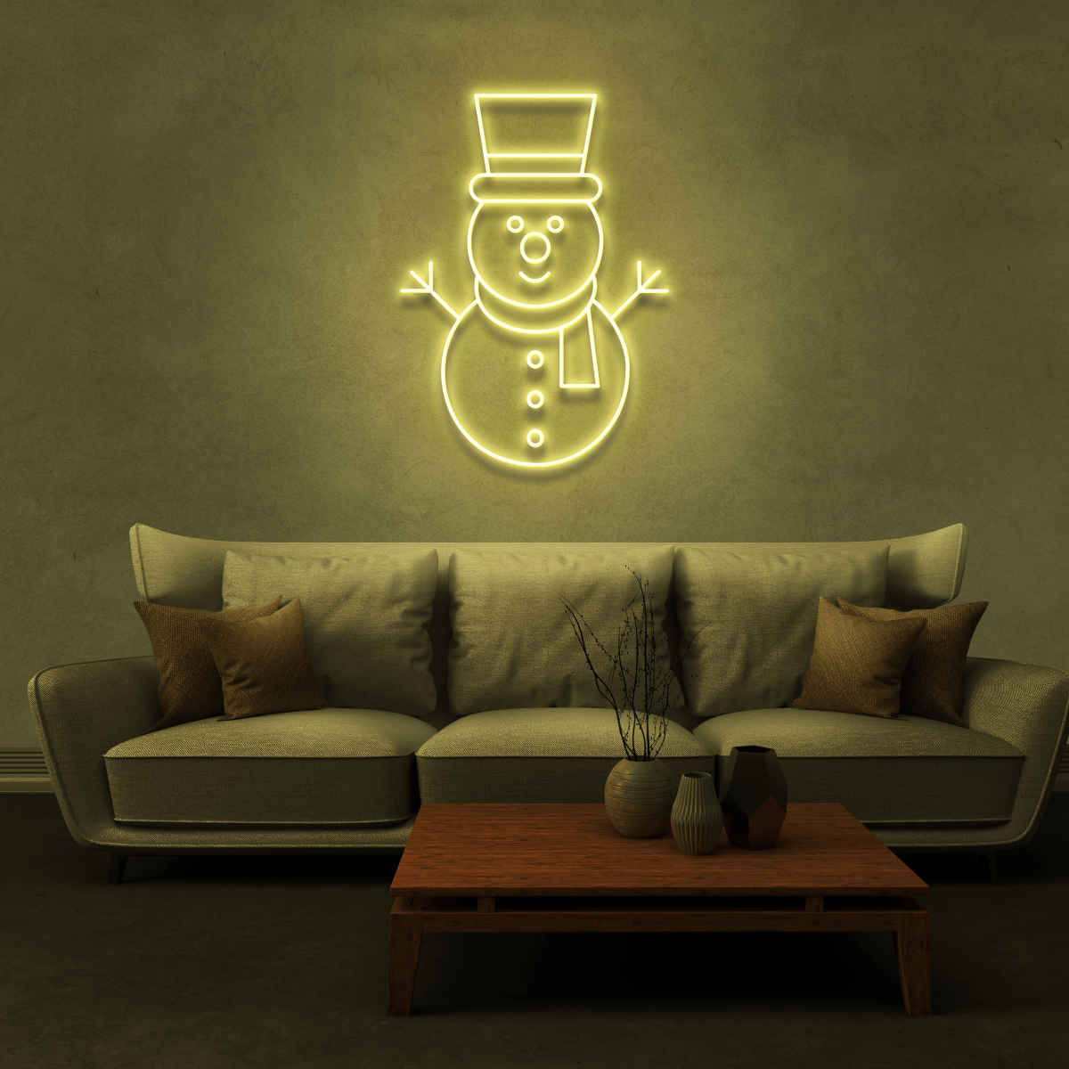 The Neon Lab Frosty the Snowman Christmas Neon! ❄️❄️❄️