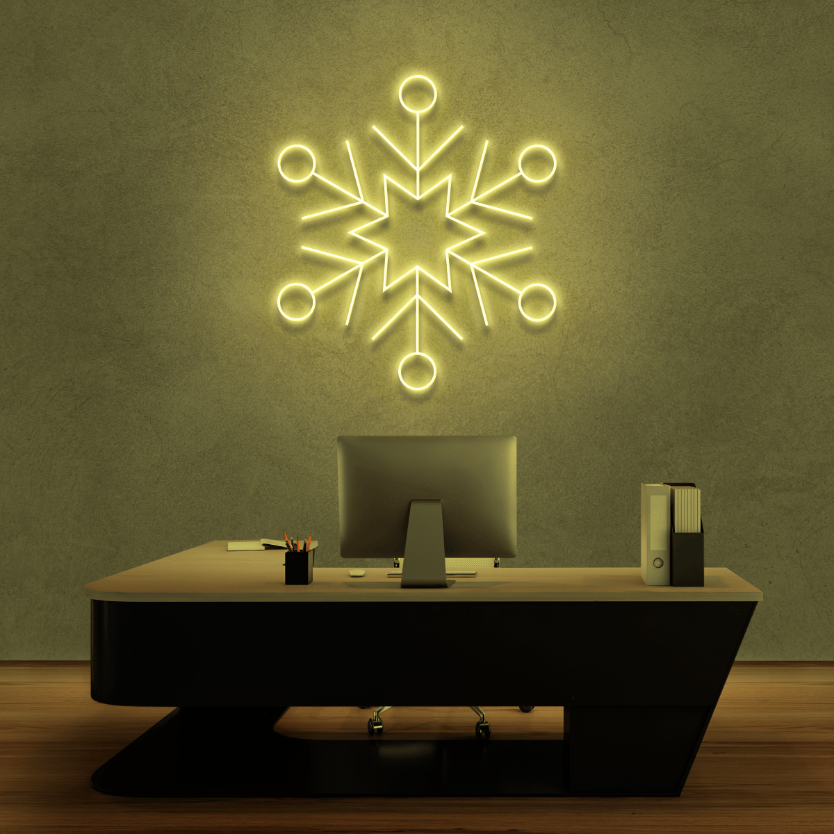 The Neon Lab Snowflake Christmas Neon! ❄️❄️❄️