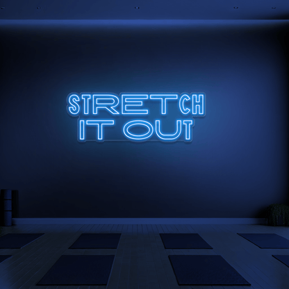 The Neon Lab Stretch it out 🧘‍♀️