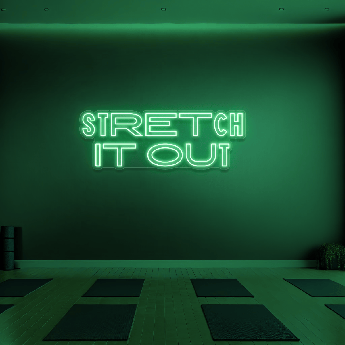 The Neon Lab Stretch it out 🧘‍♀️