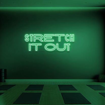 The Neon Lab Stretch it out 🧘‍♀️
