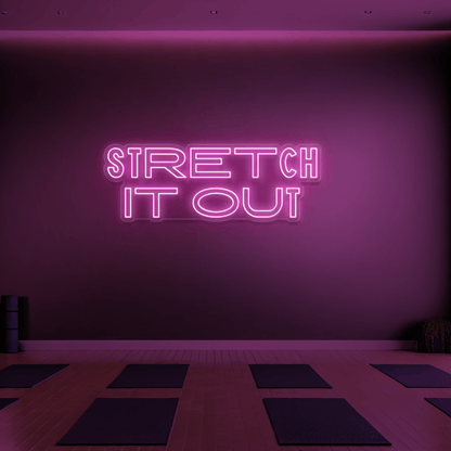 The Neon Lab Stretch it out 🧘‍♀️