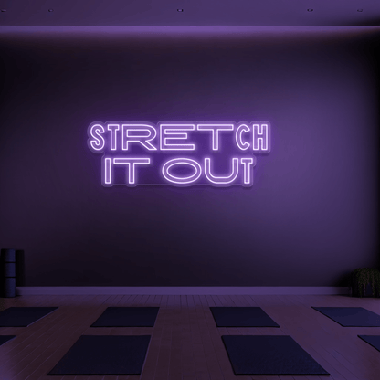 The Neon Lab Stretch it out 🧘‍♀️