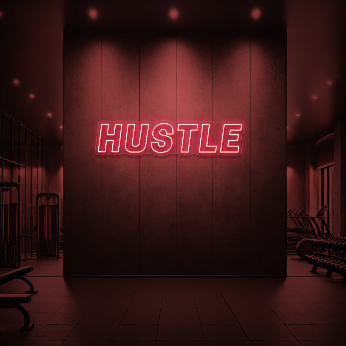 The Neon Lab HUSTLE Neon