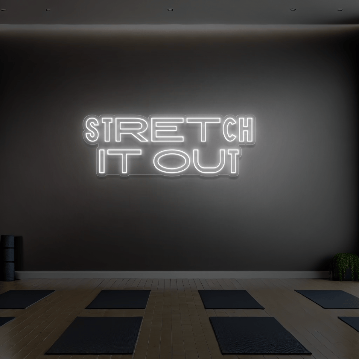 The Neon Lab Stretch it out 🧘‍♀️