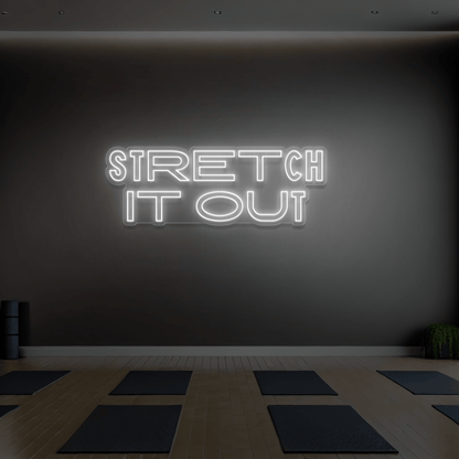 The Neon Lab Stretch it out 🧘‍♀️