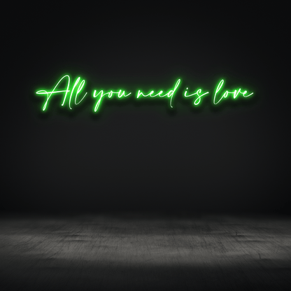 The Neon Lab All you need is love