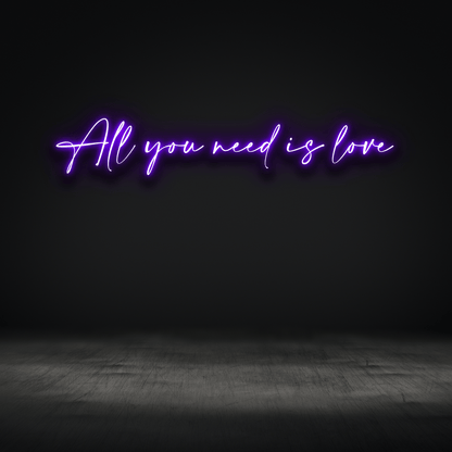 The Neon Lab All you need is love
