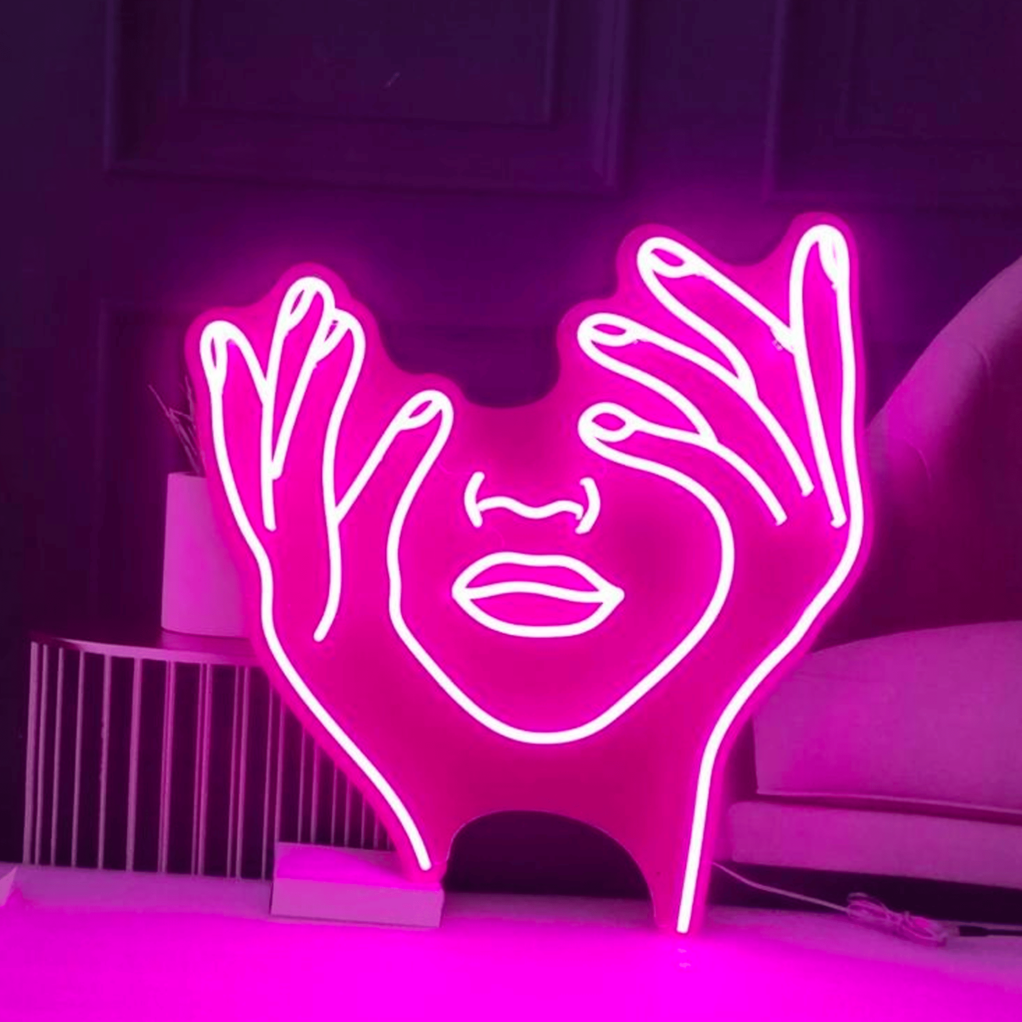 The Neon Lab Resting Neon Face