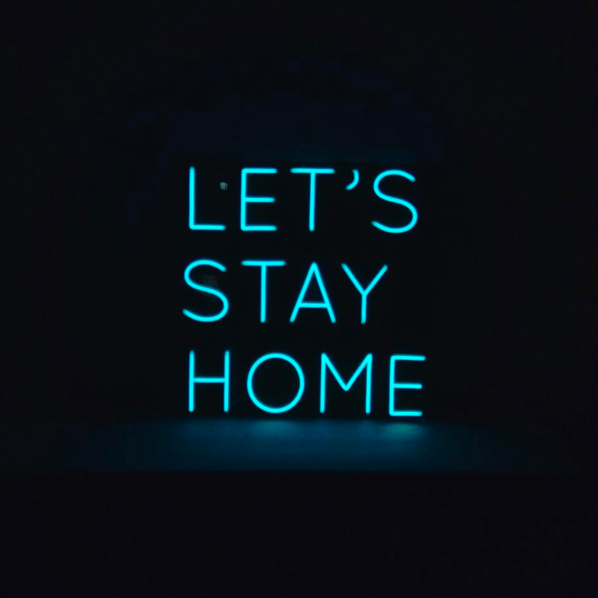 The Neon Lab Let's Stay Home