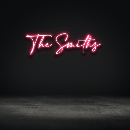 The Neon Lab The [Surname] Sign!