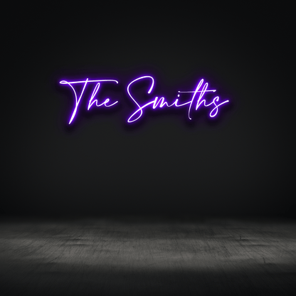 The Neon Lab The [Surname] Sign!