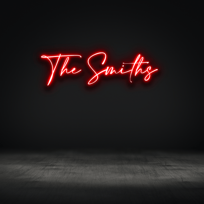 The Neon Lab The [Surname] Sign!