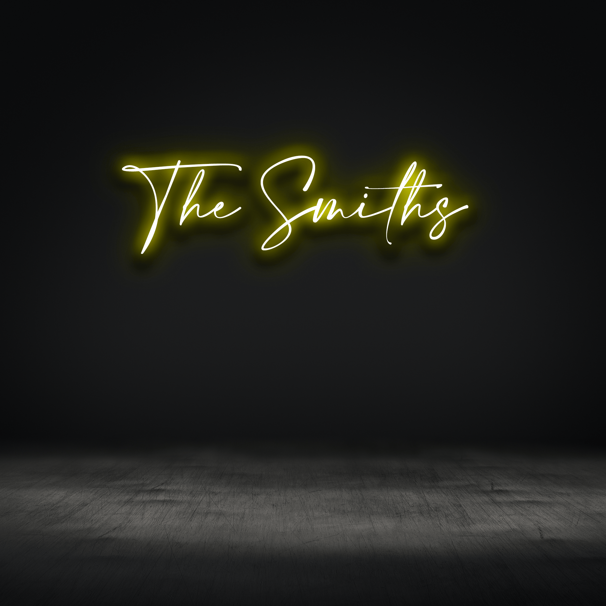 The Neon Lab The [Surname] Sign!