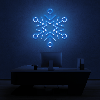 The Neon Lab Snowflake Christmas Neon! ❄️❄️❄️