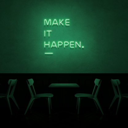 The Neon Lab Make it Happen!