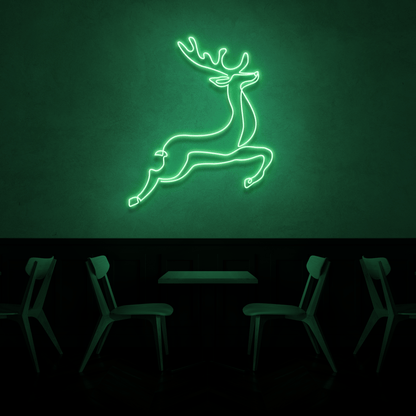 The Neon Lab Rudolph Reindeer Christmas Neon! ❄️❄️❄️