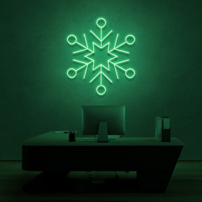 The Neon Lab Snowflake Christmas Neon! ❄️❄️❄️