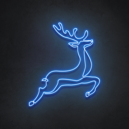 The Neon Lab Rudolph Reindeer Christmas Neon! ❄️❄️❄️