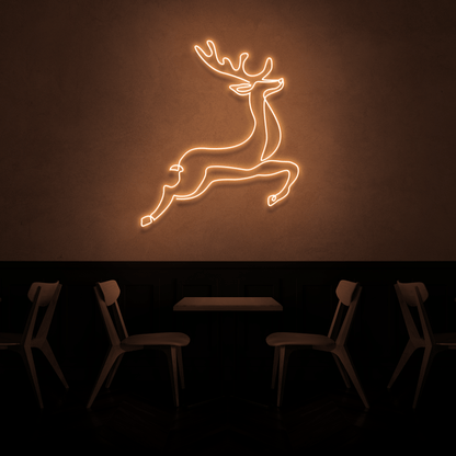 The Neon Lab Rudolph Reindeer Christmas Neon! ❄️❄️❄️