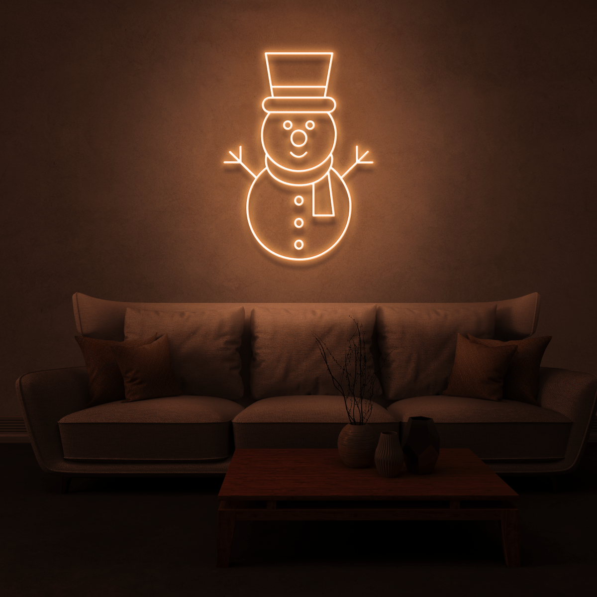 The Neon Lab Frosty the Snowman Christmas Neon! ❄️❄️❄️