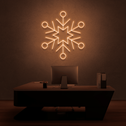 The Neon Lab Snowflake Christmas Neon! ❄️❄️❄️