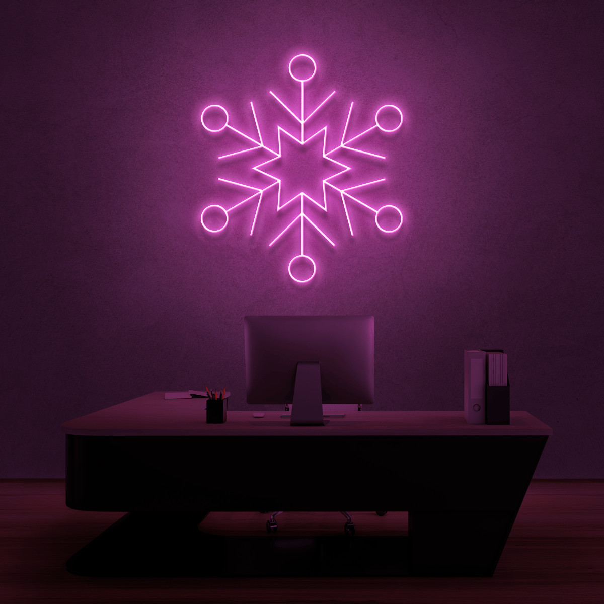The Neon Lab Snowflake Christmas Neon! ❄️❄️❄️